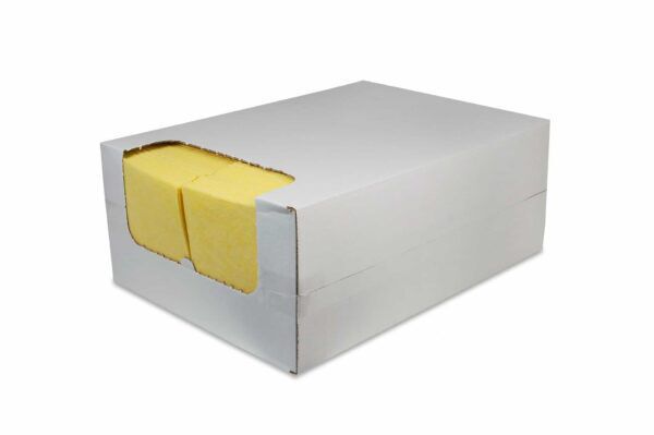 Reinigingsdoek 135gr/m2 non-woven (in dispenserdoos) geel 200/ds – 02035021