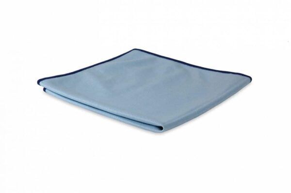 Wecoline Microvezel glas- en metaaldoek 40x40cm blauw - 03013100