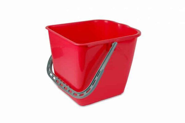Mopemmer 15L voor mopwagen rood - 10160062