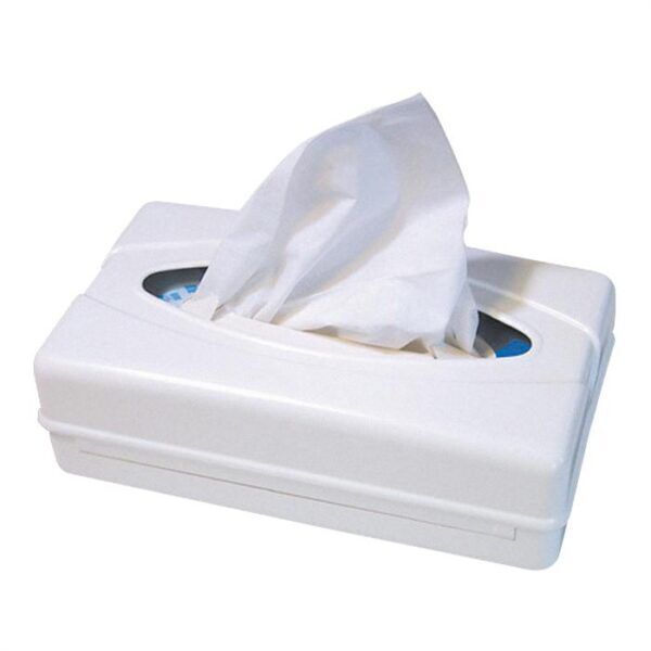 Facial tissue dispenser wit kunststof - 434600