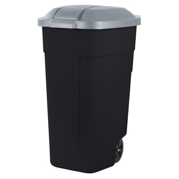 Mobiele container basis 110 liter zwart - VB 290143 - Afbeelding 2