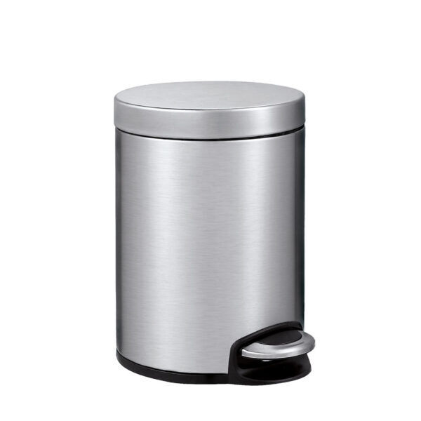 Serene pedaalemmer 5 liter met metalen Binnenemmer mat RVS - VB 921506 - Afbeelding 3