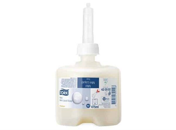 Tork Mild Mini Liquid Soap 8x475ml/ds - 420502
