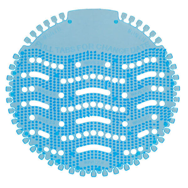 Urinoirmatten met anti-spathaartjes Ocean Mist 10 stuks/ds - 497415