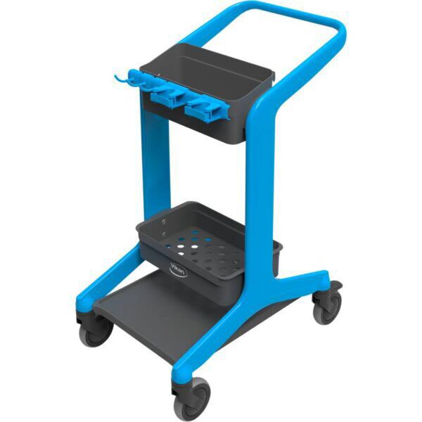 Vikan HyGo Mobile Cleaning Station ongemonteerd blauw - 57003
