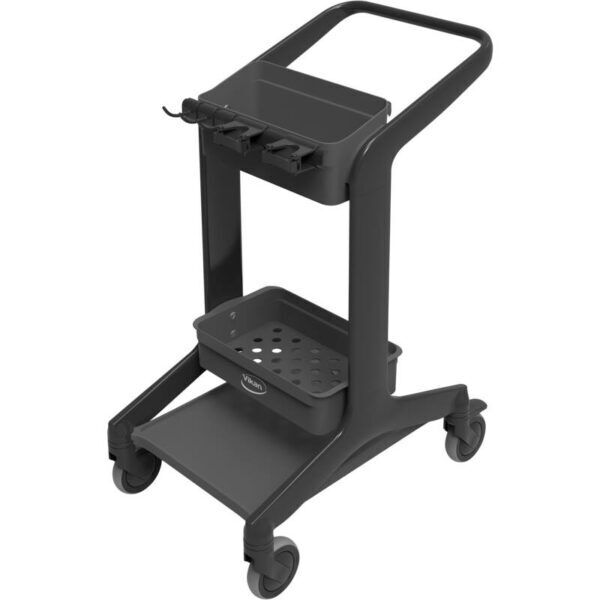 Vikan HyGo Mobile Cleaning Station ongemonteerd zwart - 57009