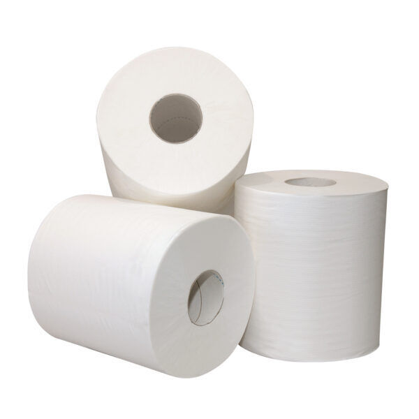 Midi Poetsrol cellulose 1-laags wit 275mx21,5cm - 6598529