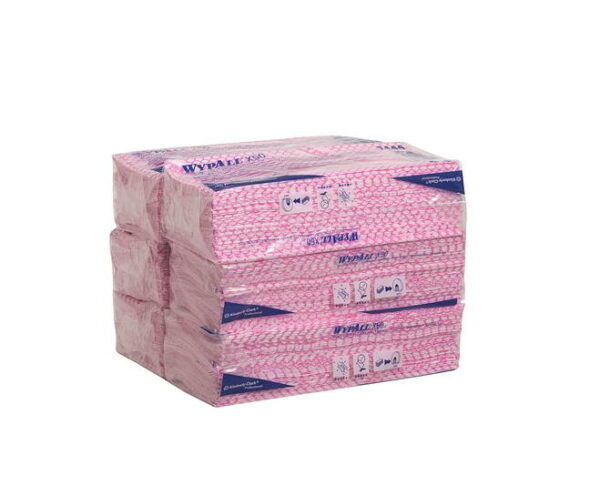 WypAll® sopdoek X50 Hydroknit® 1-laags rood 6x50st - 7444 - Afbeelding 2