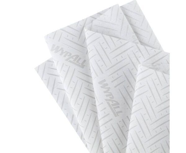 WypAll® poetsdoek L10 Airflex® 1-laags wit 630doek/rol - 7490 - Afbeelding 2