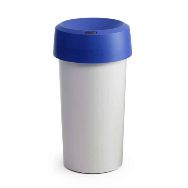 Afvalbak Modo rond 50 liter grijs - VB 157898 - Afbeelding 2