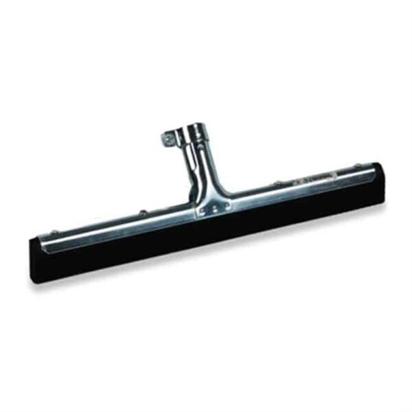 Basic vloertrekker metaal 35cm met natuurmousse (zwart) - 10081579