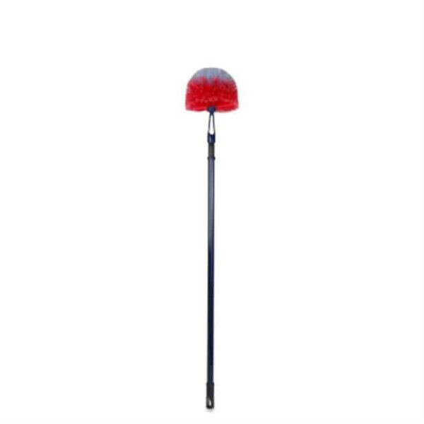 Raagbol kunststof telescoopsteel 97-163cm - 10110029