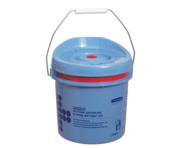 Kimtech® poetsdoek Wettask dispenser emmer blauw - 7919 - Afbeelding 4