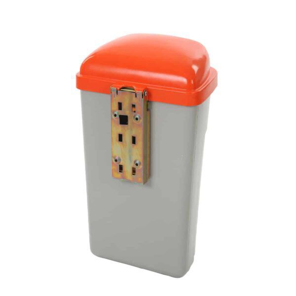 VB 500200 grs/oranje Afvalbak vuurbesten - Afbeelding 2