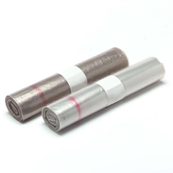 Knapzak met perforatie en sluitlint 70/15x200x0.042 transparant - 705726