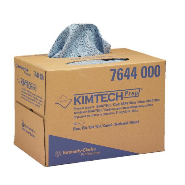 Kimtech® poetsdoek blauw 160 doeken in draagdoos - 7644