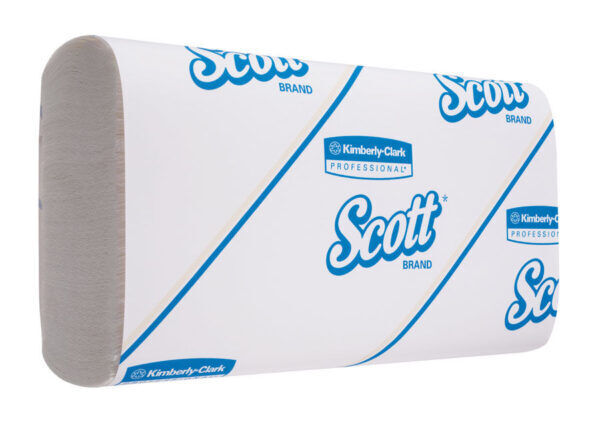 Scott® handdoek Slimfold M-vouw 1-laags 29,5x19cm wit 1760stds - 5856