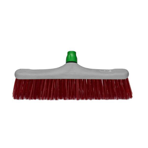 Stadsbezem 40cm kunststof blok met zuiver pvc-vezels - 10123028
