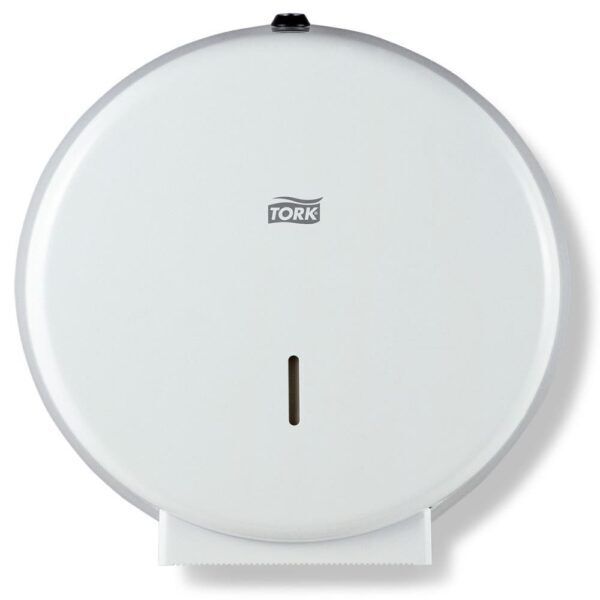 Tork Jumbo Toiletpapier Dispenser, wit, metaal - 246040