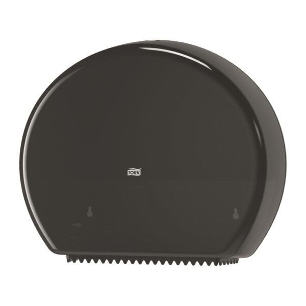 Tork Jumbo Toiletpapier Dispenser, zwart, kunststof, Elevation-Line - 554008