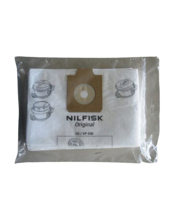 Nilfisk vliesfilter stofzakken voor GD930/VP930 - 5 stuks - 107420630
