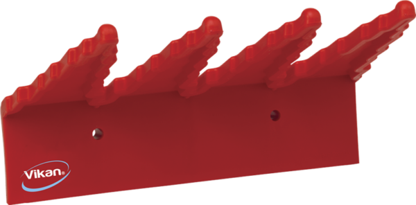 Vikan Hygiene 0615-4 ophangrek, rood polypropyleen, 240mm - 6154 - rood