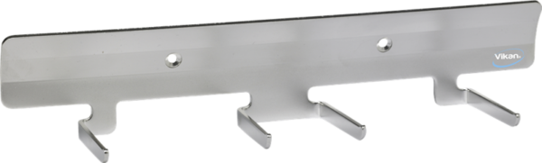 Vikan Hygiene 0617 ophangrek, rvs, 320mm 4 haken, incl bevestigingsmateriaal - 617 - RVS