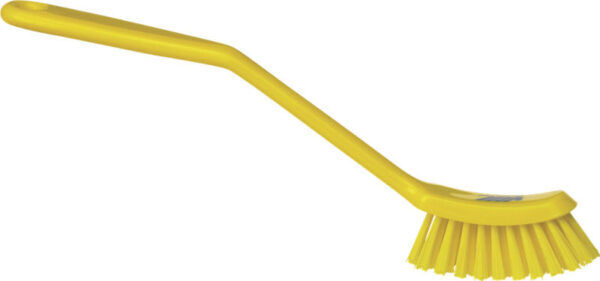 Vikan Hygiene Afwasborstel Smal Medium -   42876 - geel