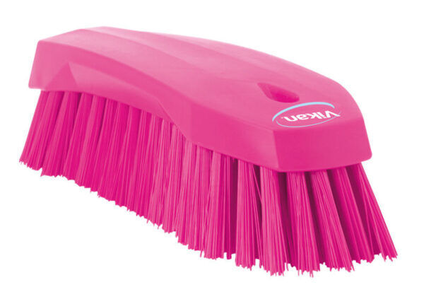 Vikan Hygiene Grote Werkborstel Hard 20cm - 38901 - roze