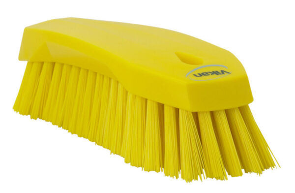 Vikan Hygiene Grote Werkborstel Hard 20cm - 38906 - geel