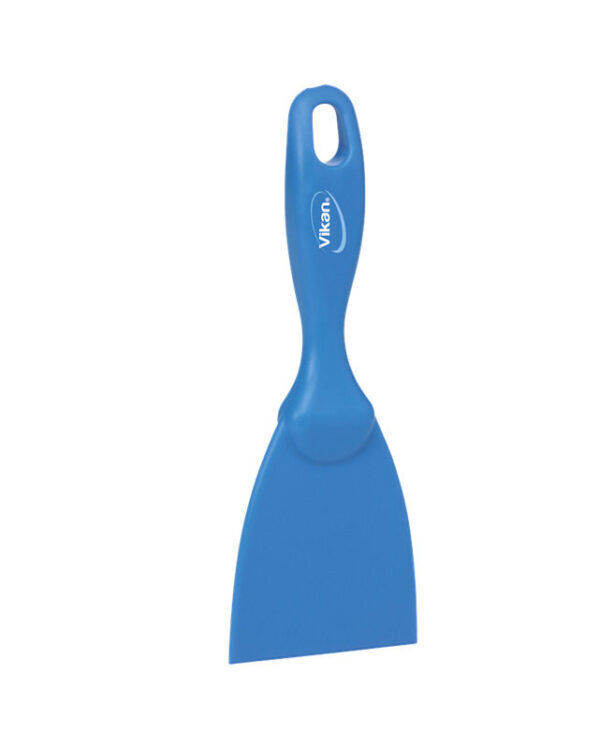 Vikan Hygiene Handschraper Recht 75mm -   40603 - blauw