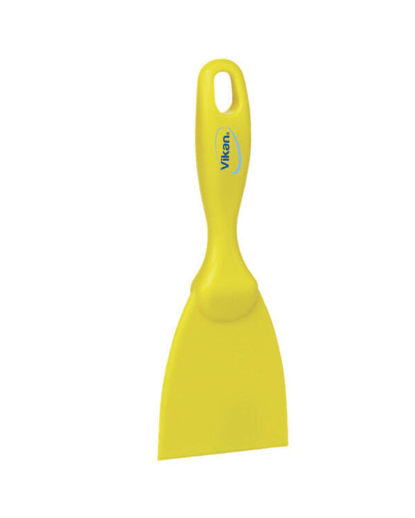 Vikan Hygiene Handschraper Recht 75mm -   40606 - geel