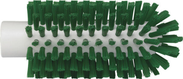 Vikan Hygiene Pijpenborstel 63mm met Steelaansluiting Hard - 5380632 - groen