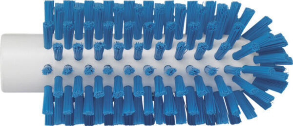 Vikan Hygiene Pijpenborstel 63mm met Steelaansluiting Hard - 5380633 - blauw