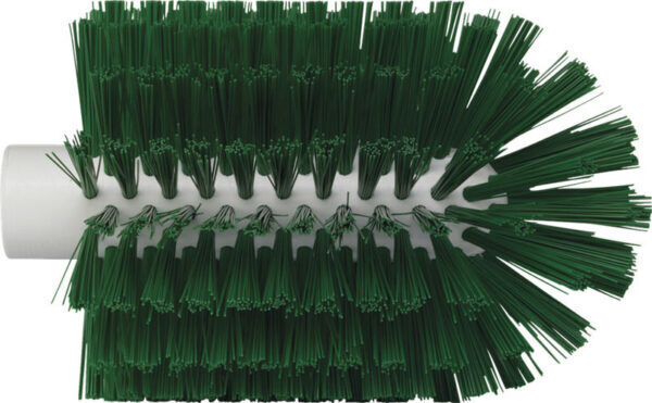 Vikan Hygiene Pijpenborstel 103mm met Steelaansluiting Medium - 53801032 - groen