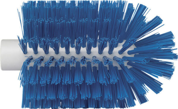 Vikan Hygiene Pijpenborstel 103mm met Steelaansluiting Medium - 53801033 - blauw