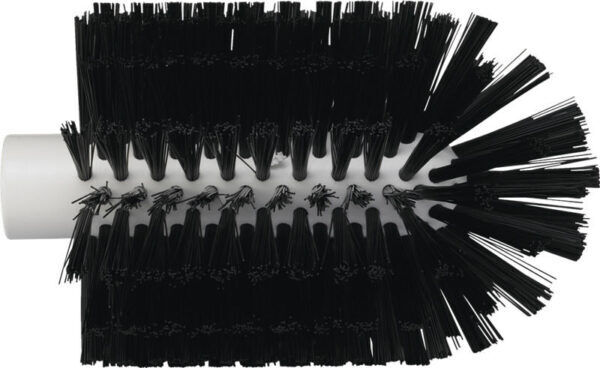 Vikan Hygiene Pijpenborstel 103mm met Steelaansluiting  Medium - 53801039 - zwart