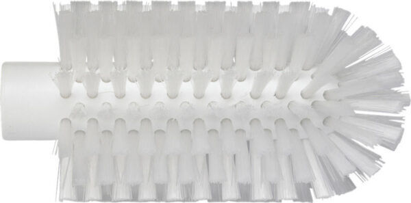 Vikan Hygiene Pijpenborstel 77mm met Steelaansluiting Medium - 5380775 - wit