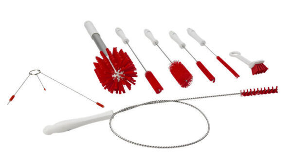 Vikan Hygiene Shake Borstelset -   53584 - rood