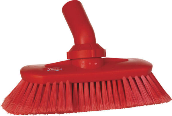 Vikan Hygiene Wandborstel Zacht Split 24cm - 70674 - rood
