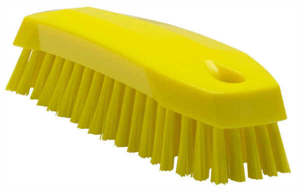 Vikan Hygiene Werkborstel Medium 16,5cm - 35876 - geel