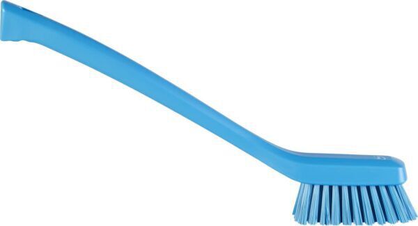 Vikan Hygiene smalle borstel lange steel -   41853 - blauw
