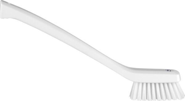 Vikan Hygiene smalle borstel lange steel -   41855 - wit