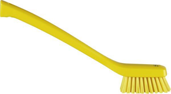 Vikan Hygiene smalle borstel lange steel -   41856 - geel