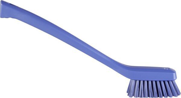 Vikan Hygiene smalle borstel lange steel -   41858 - Paars