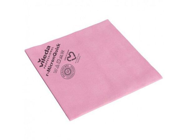 Vileda Microvezeldoek r-Micronquick 38x40 cm Rood 5 stuks - 170636