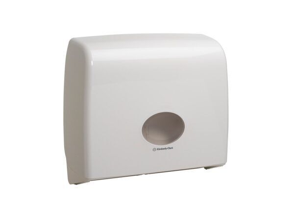 Aquarius® toiletpapier dispenser jumbo non-stop wit - 6991 - Afbeelding 2