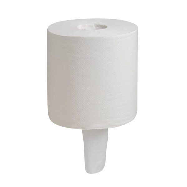WypAll® poetspapier L10 Essential centerfeed 1-laags wit 300m 6rol/pak - 7276 - Afbeelding 2