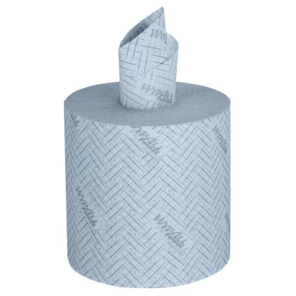 WypAll® poetsdoek L20 Airflex® combirol 2-laags blauw 114m 380doek/rol 6rol/doos - 7302 - Afbeelding 3