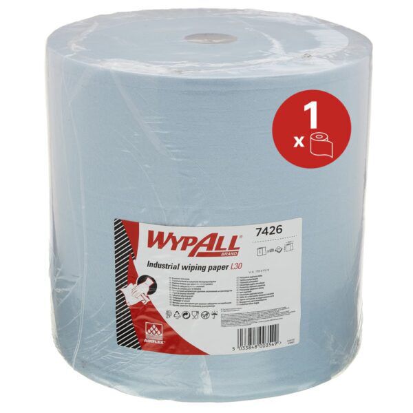 WypAll® poetsdoek L30 Airflex® 3-laags blauw 285m - 7426